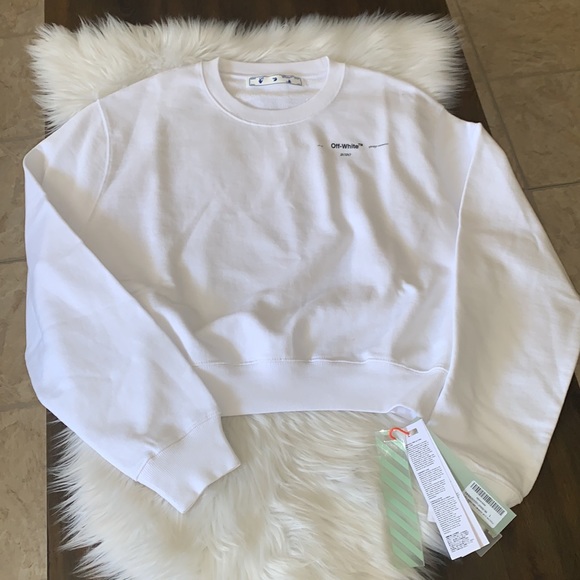 OFF-WHITE Multicolor Crewneck Sweatshirt Size L